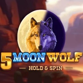 Logo of 5 Moon Wolf from Apparat Gaming at BetBoom Casino