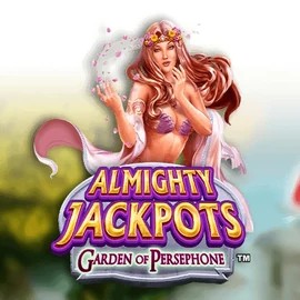 Official Jackpots logo: Almighty Jackpots: Garden of Persephone by Novomatic at BetBoom Casino