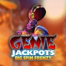 Genie Jackpots: Big Spin Frenzy by Blueprint Gaming, showcased at betboom.se – game logo