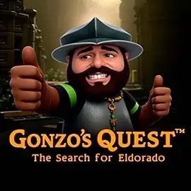 Gonzo's Quest logo by NetEnt at BetBoom CasinoGonzo's Quest