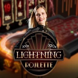 Live Casino logo of Lightning Roulette from Evolution at BetBoom Casino