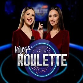 Mega Roulette online game logo by Pragmatic Play on betboom.se