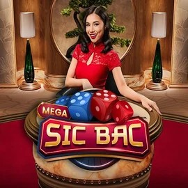 Mega Sic Bac online game logo by Pragmatic Play on betboom.se