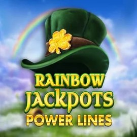 Rainbow Jackpots Power Lines logo by Red Tiger Gaming BetBoom Casino