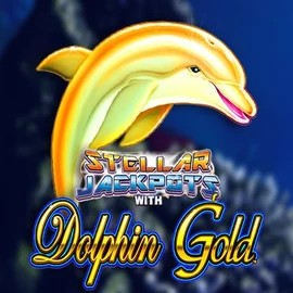 Dolphin Gold with Stellar Jackpots slot logo by Lightning Box Game at BetBoom CasinoDolphin Gold with Stellar Jackpots